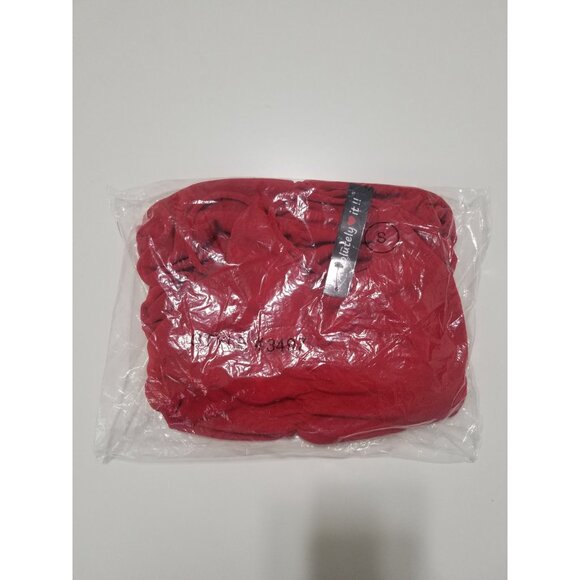 Absolutely Love It V Neck Ruched Midi Cami Dress In Red Size Small - Picture 4 of 6